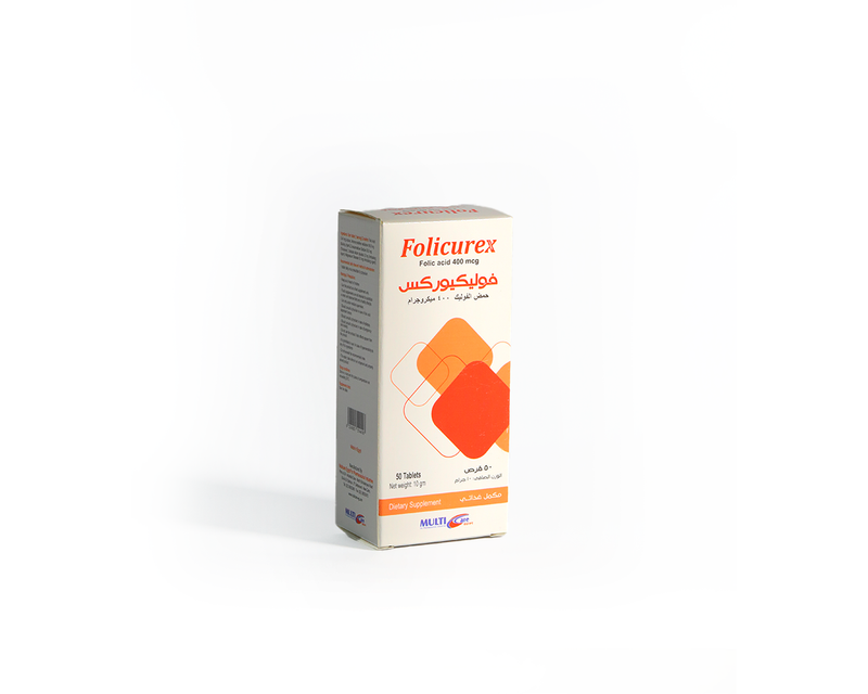 Folicurex 400 mcg Folic acid